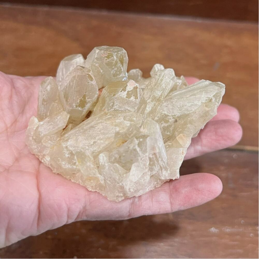 Natural Citrine Quartz Cluster